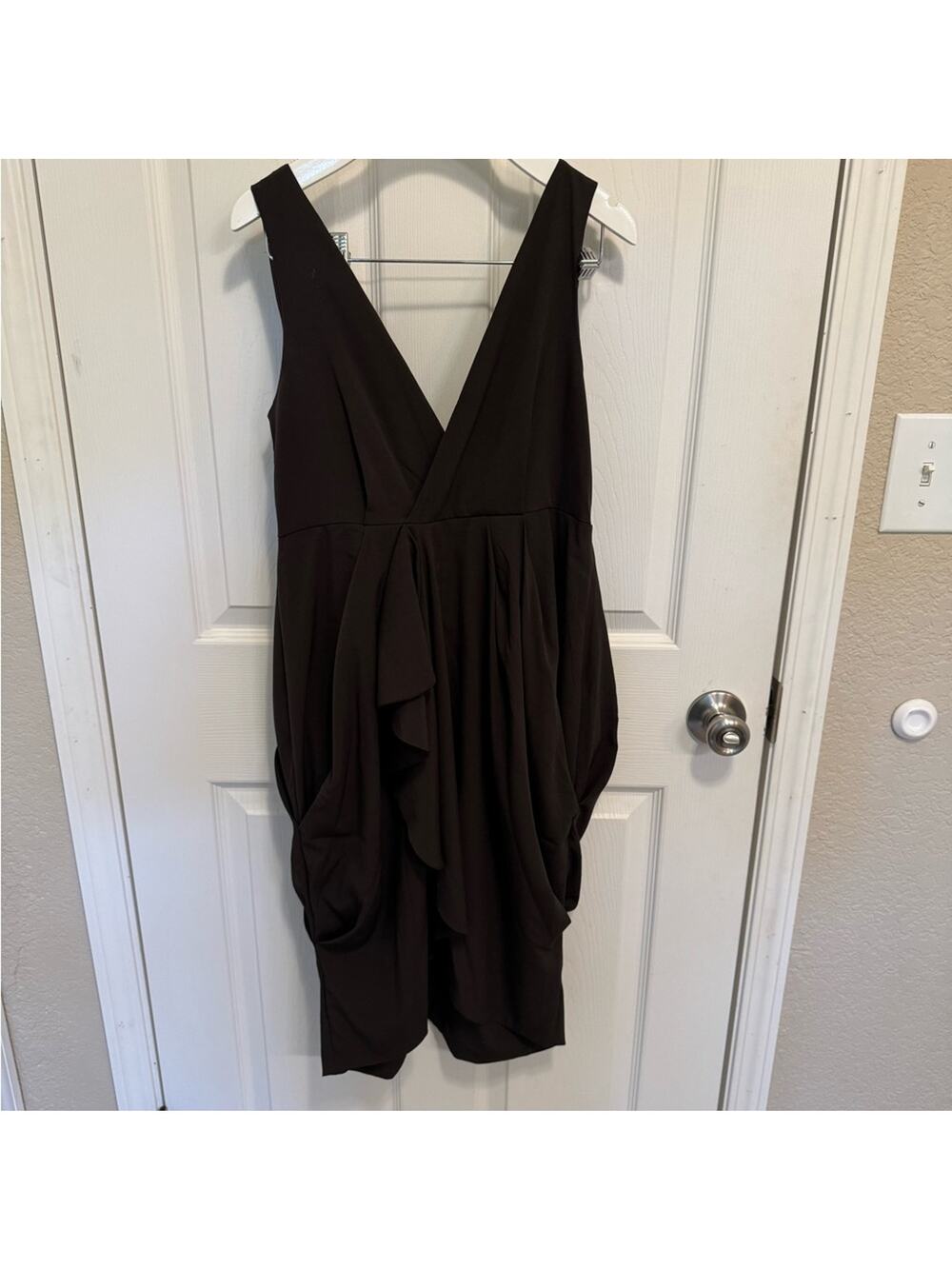 H&M Harem Dress Dark Brown size 8